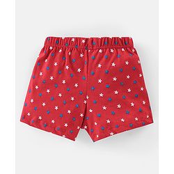 Babyhug 100% Cotton Stars Printed Trunks Pack of 5 - Multicolour