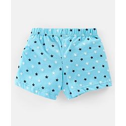 Babyhug 100% Cotton Stars Printed Trunks Pack of 5 - Multicolour