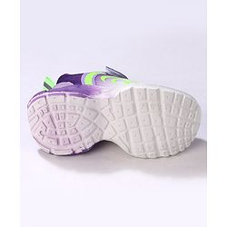 Cute Walk by Babyhug Velcro Closure Sneakers Shoes- Purple