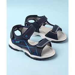 Cute Walk by Babyhug Velcro Closure Sandals - Blue