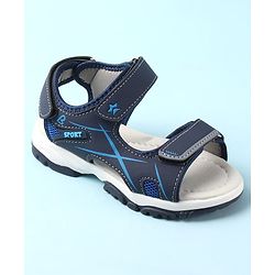 Cute Walk by Babyhug Velcro Closure Sandals - Blue