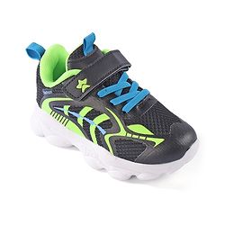 Cute Walk by Babyhug Velcro Closure Sneaker Shoes - Black