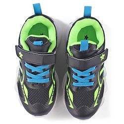 Cute Walk by Babyhug Velcro Closure Sneaker Shoes - Black