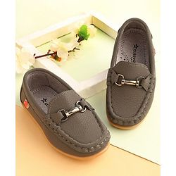 Cute Walk by Babyhug Slip On Formal & Partywear Shoes - Grey