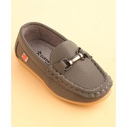 Cute Walk by Babyhug Slip On Formal & Partywear Shoes - Grey