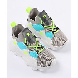 Cute Walk by Babyhug Slip On Sneaker Shoes -  Grey