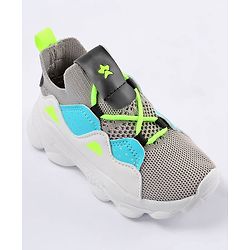 Cute Walk by Babyhug Slip On Sneaker Shoes -  Grey
