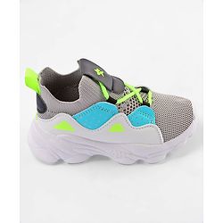 Cute Walk by Babyhug Slip On Sneaker Shoes -  Grey