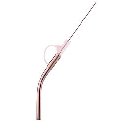 Babyhug Stainless Steel Straw Combo With Cover- Multicolor