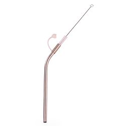 Babyhug Stainless Steel Straw Combo With Cover- Multicolor