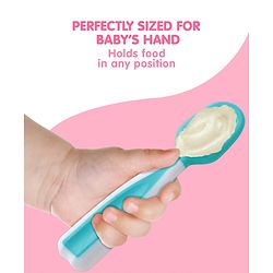 Babyhug Pre Spoon Baby Cutlery Set Pack of 2 - Blue