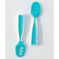 Babyhug Pre Spoon Baby Cutlery Set Pack of 2 - Blue