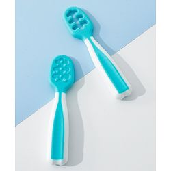 Babyhug Pre Spoon Baby Cutlery Set Pack of 2 - Blue