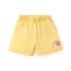 Babyhug Cotton Single Jersey Knit Shorts Floral Print Pack of 3- Multicolor