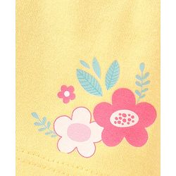 Babyhug Cotton Single Jersey Knit Shorts Floral Print Pack of 3- Multicolor