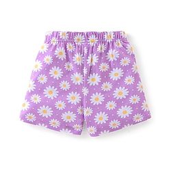 Babyhug Cotton Single Jersey Knit Shorts Floral & Polka Dot Print Pack of 3- Multicolor