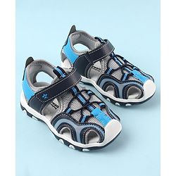 Cute Walk by Babyhug Velcro Closure Casual Sandal - Blue