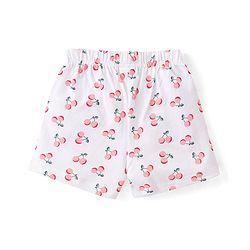 Babyhug Cotton Single Jersey Knit Shorts Polka Dot Print Pack of 3 - Pink Peach & White