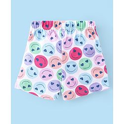 Babyhug Cotton Knit Shorts Floral Print Pack of 3- Multicolor