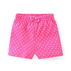 Babyhug Cotton Shorts with Floral Print Pack of 3 - Multicolour