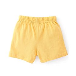 Babyhug Cotton  Knit Shorts Floral Print Pack of 3 - Multicolor