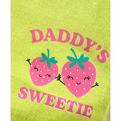 Babyhug Cotton Knit   Shorts Floral & Strawberry Print  Bow Applique Pack of 3 -  Multicolour