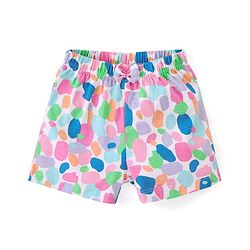 Babyhug Cotton Knit Shorts Polka Dot Print Pack of 3 - Multicolour