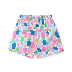 Babyhug Cotton Knit Shorts Polka Dot Print Pack of 3 - Multicolour