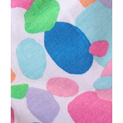 Babyhug Cotton Knit Shorts Polka Dot Print Pack of 3 - Multicolour