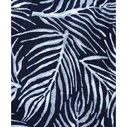 Babyhug Cotton Single Jersey Knit Knee Length Shorts Tropical Theme Pack Of 3 - White Green & Blue