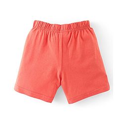 Babyhug Cotton Knit Knee Length Striped Shorts Tropical Camo Print Pack of 3 - Multicolour