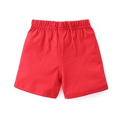 Babyhug Cotton Knit Shorts With Boat Print Pack of 3 - Multicolour