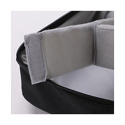 Babyhug Multifunctional Portable Travel Toiletry Bag with Straps - Black