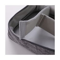 Babyhug Multifunctional Portable Travel Toiletry Bag with Straps - Black