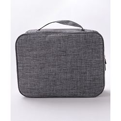 Babyhug Multifunctional Portable Travel Toiletry Bag with Straps - Black