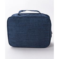 Babyhug Multifunctional Portable Travel Toiletry Bag with Straps - Black