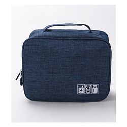 Babyhug Multifunctional Portable Travel Toiletry Bag with Straps - Black