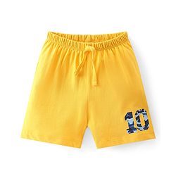 Babyhug Cotton Knit Shorts Camouflage Print Pack of 3- Multicolor