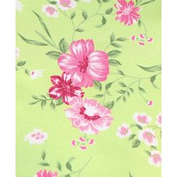 Babyhug V Cut Cap Sleeves Swimsuit Floral Print - Green
