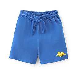 Babyhug Cotton Knit Striped Shorts Pack of 3 - Multicolour