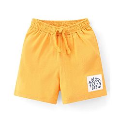 Babyhug Cotton Knit Striped Shorts Pack of 3 - Multicolour