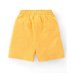 Babyhug Cotton Knit Striped Shorts Pack of 3 - Multicolour