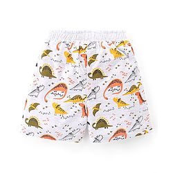 Babyhug Cotton Knit Striped Shorts Pack of 3 - Multicolour