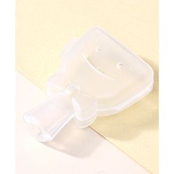 Babyhug Silicone Candy Shape Baby Tongue Cleaner- Blue