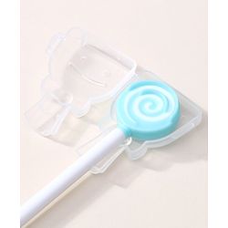 Babyhug Silicone Candy Shape Baby Tongue Cleaner- Green