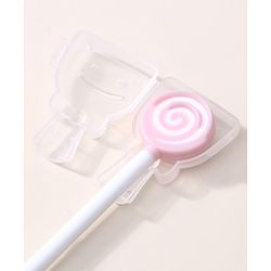 Babyhug Silicone Candy Shape Baby Tongue Cleaner- Blue