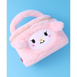Babyhug Handbag with Kitty Design- Pink