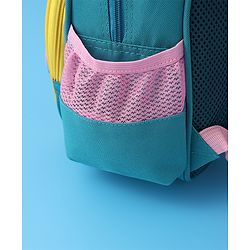 Babyhug Fashion Backpack with Mouse Theme Design - Grey
