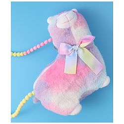 Babyhug Bear Shape Sling Bag - Multicolor
