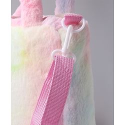 Babyhug Sling Bag With Unicorn Embroidery - Multicolor